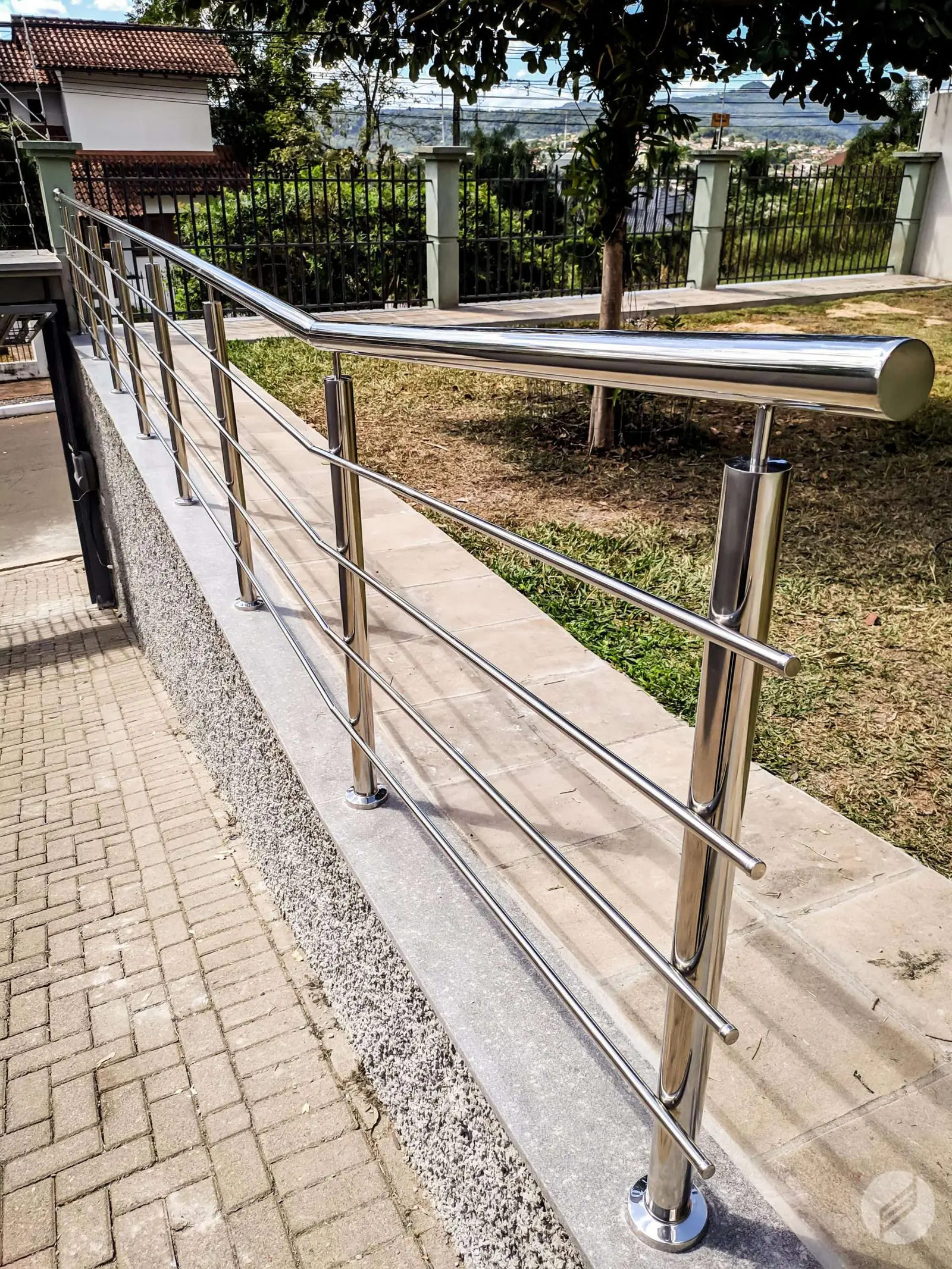 Corrimão jardim — Arte Inox Design