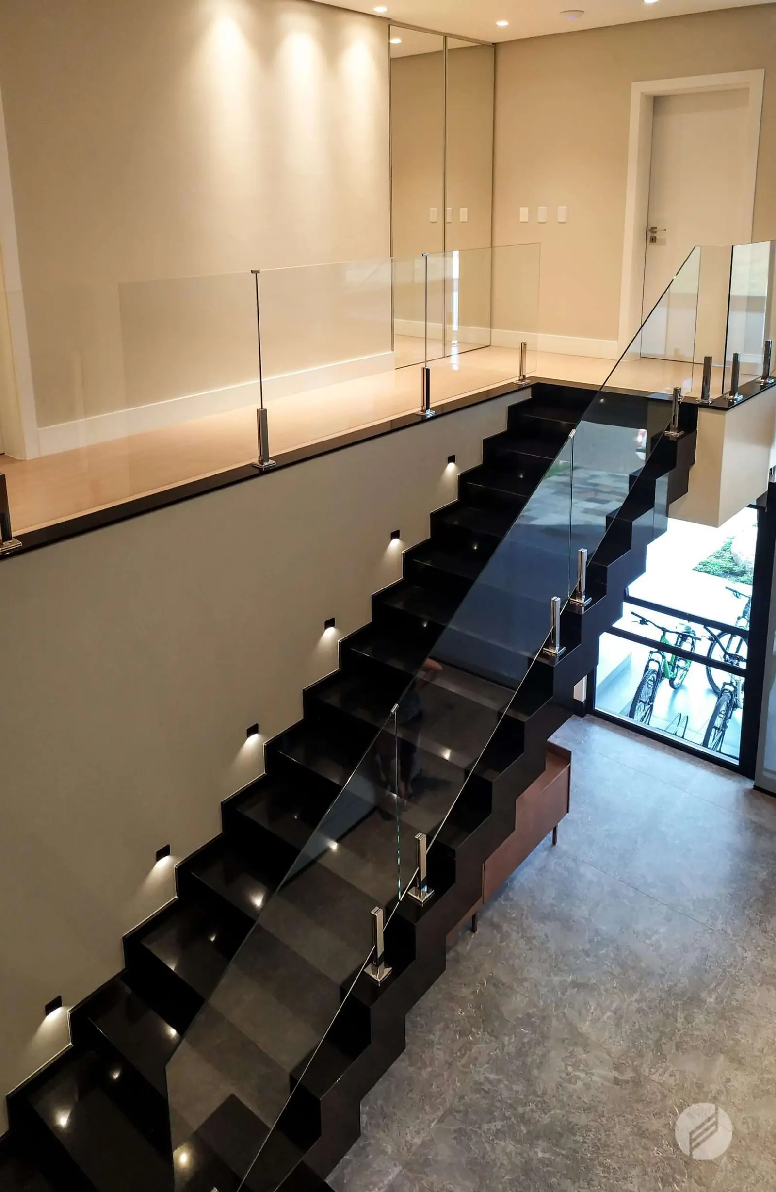 Guarda corpo 4 — obra da Arte Inox Design