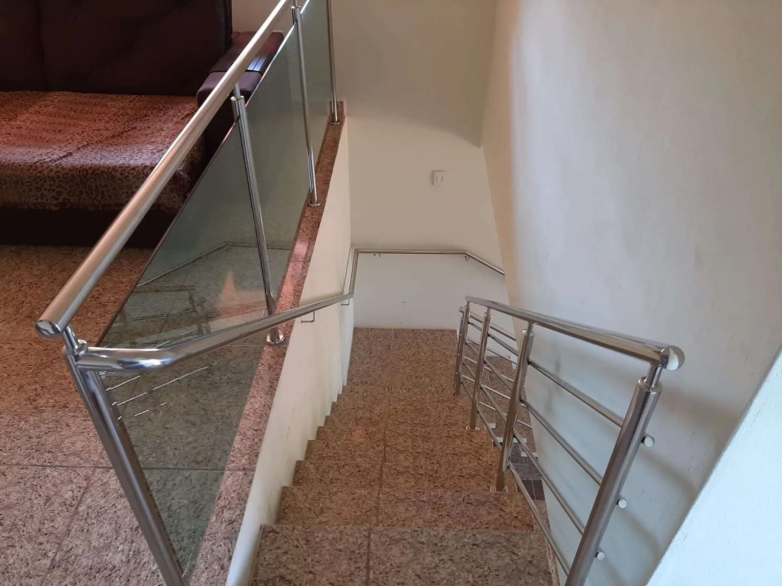Guarda corpo 5 — obra da Arte Inox Design